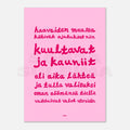 HAAVE – Poetry Art Print
