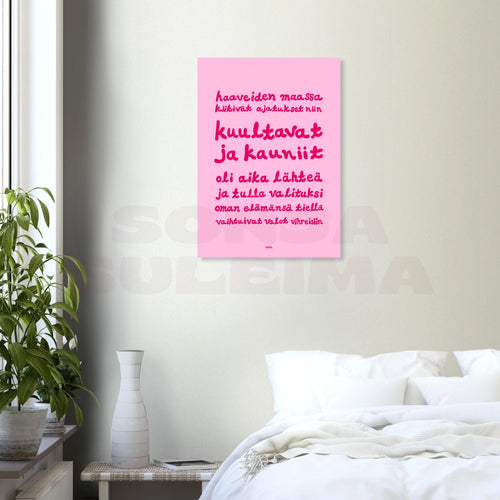 HAAVE – Poetry Art Print