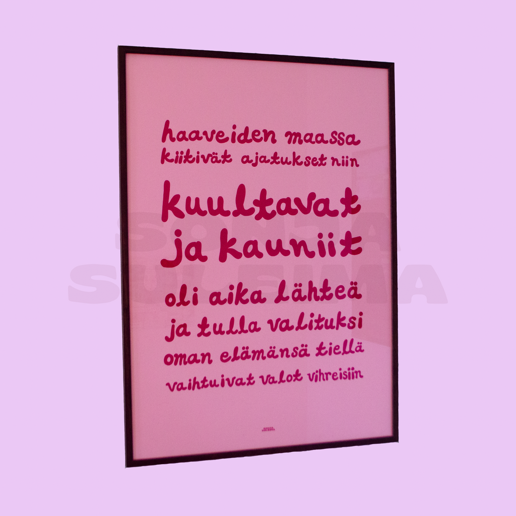 HAAVE – Poetry Art Print