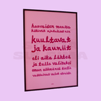HAAVE – Poetry Art Print
