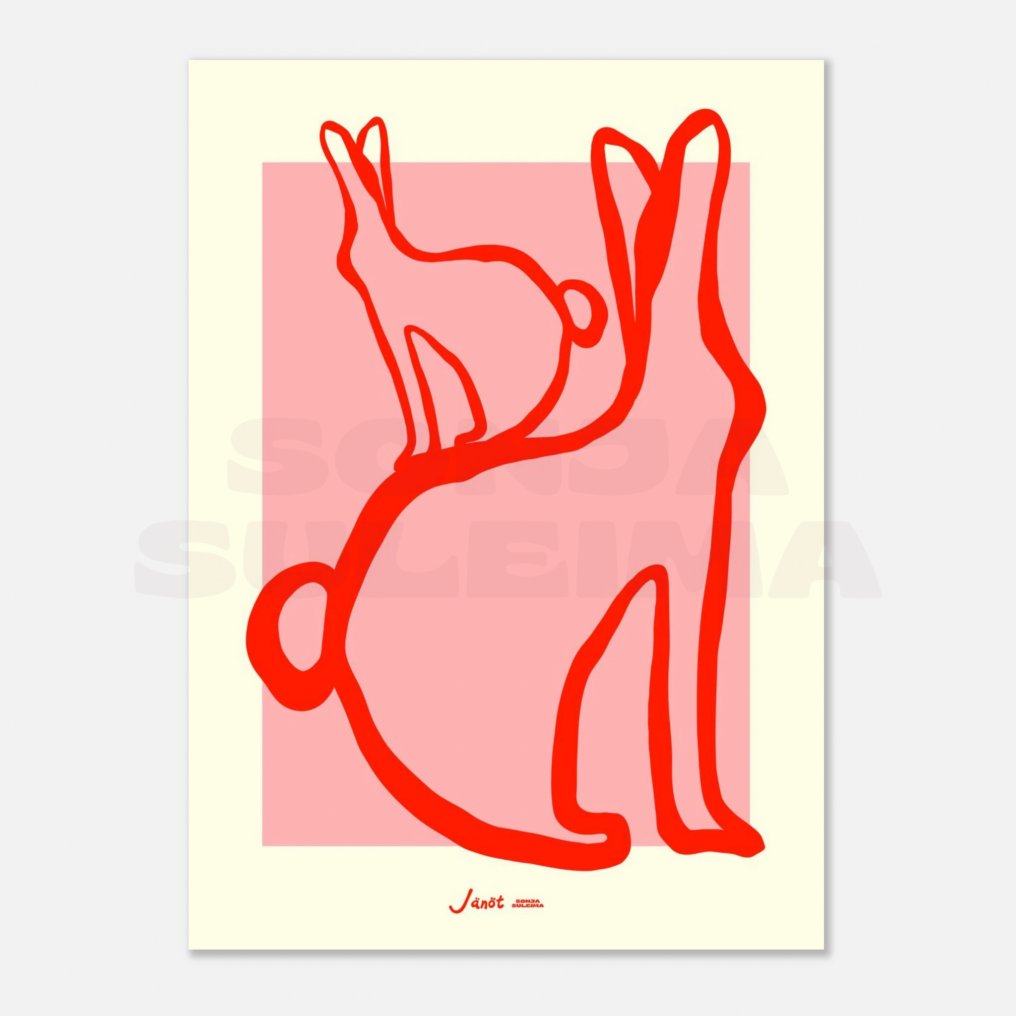 JÄNÖT – Art Print
