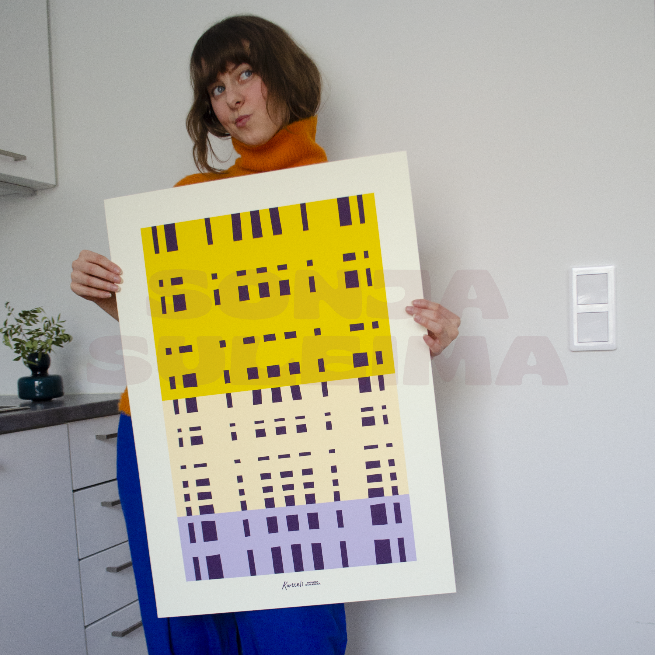 KORTTELI  – Art Print