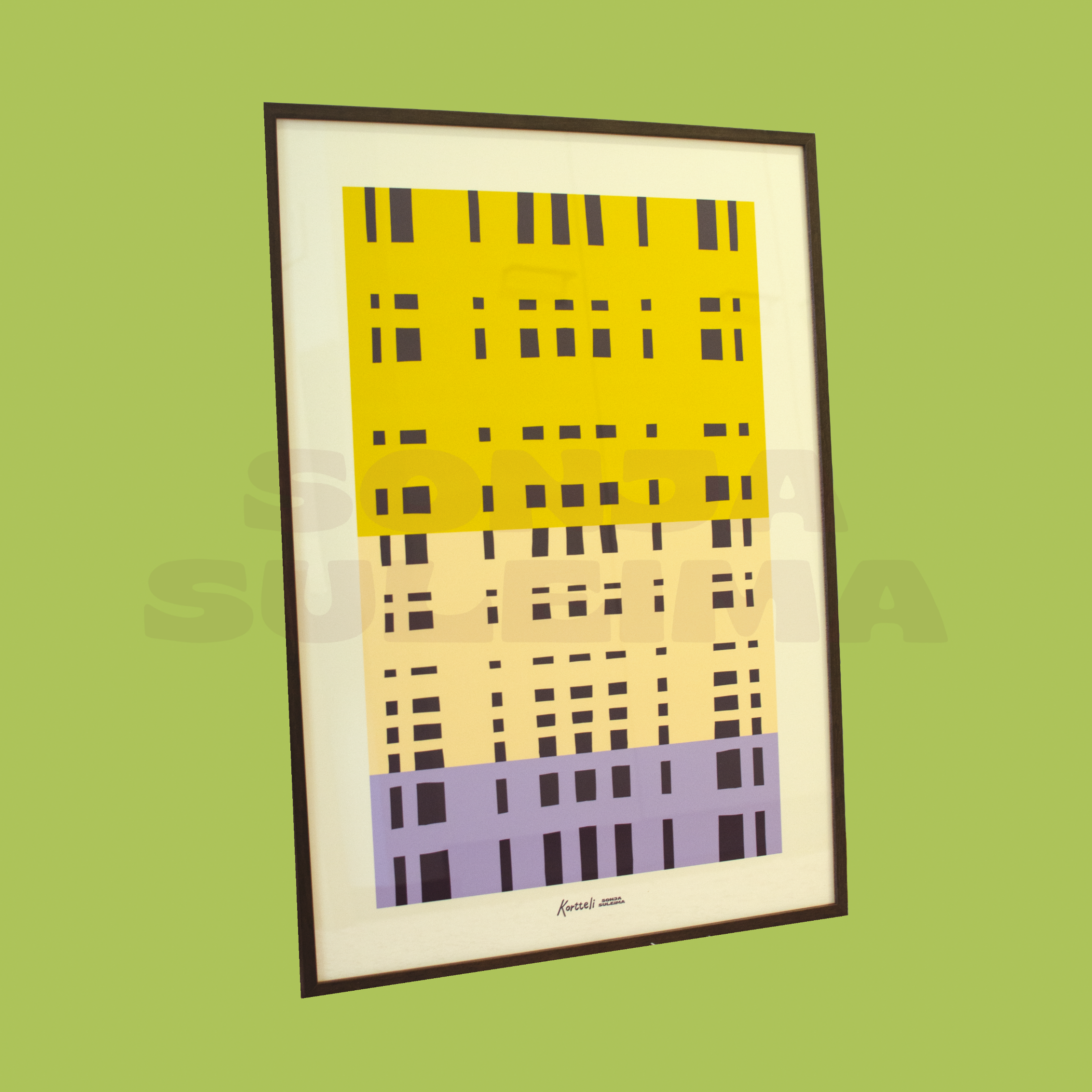 KORTTELI  – Art Print