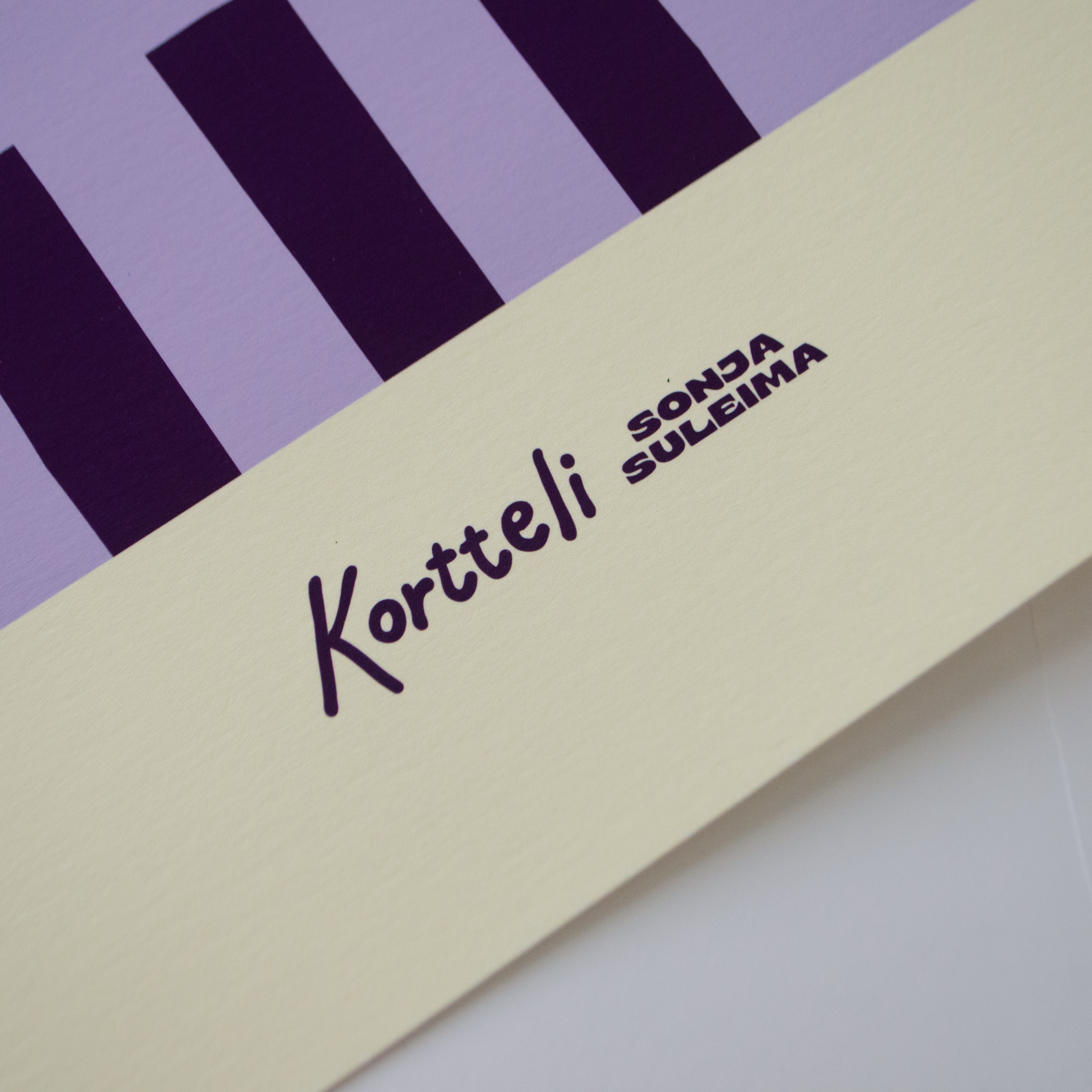 KORTTELI  – Art Print