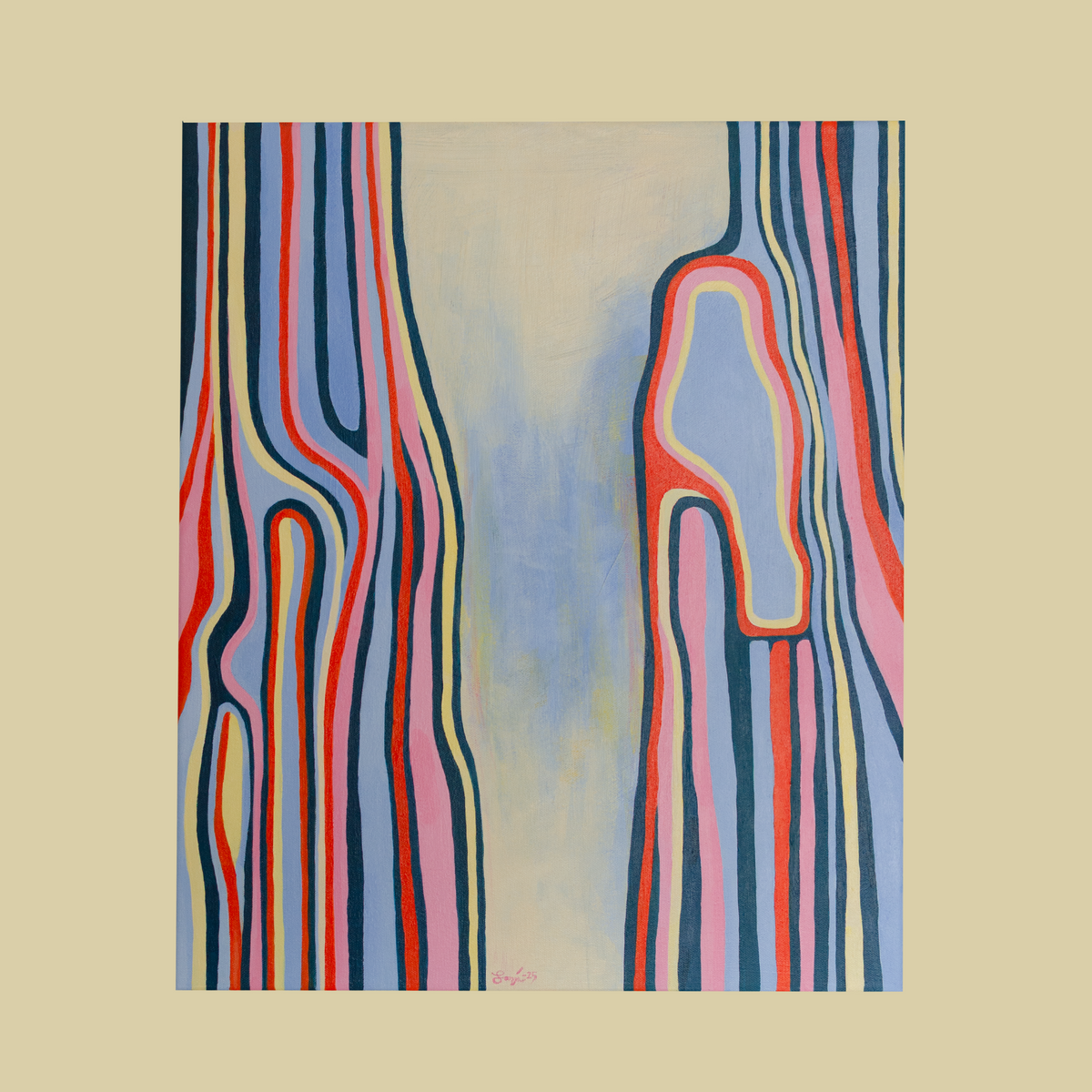 Two Worlds – Painting